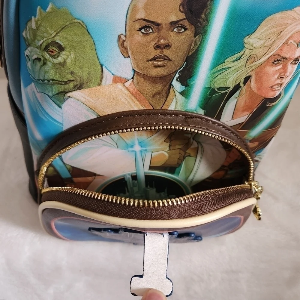 Loungefly Disney Star Wars The High Republic Comic Cover Mini Backpack NWT